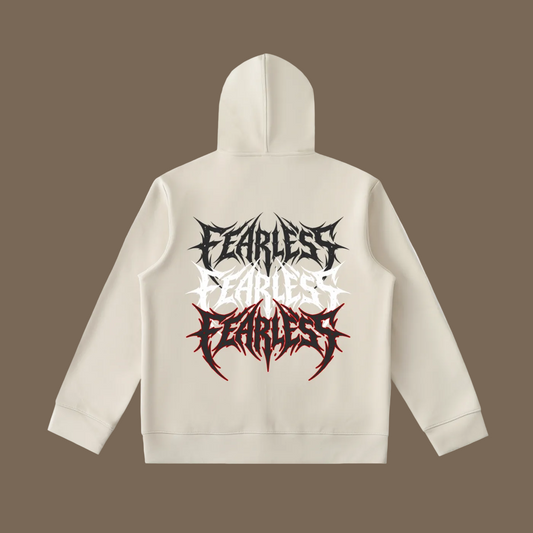 Reborn Cowl Neck Zip-up Hoodie