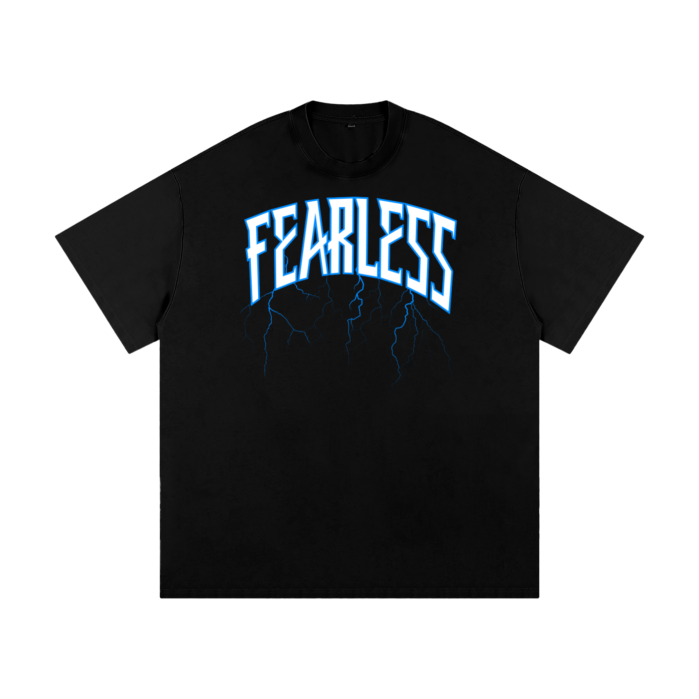 FEARLESS ESSENTIAL OVERSIZED TEE BLUE VERSION