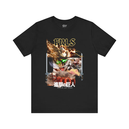 FRLS x Attack on Titan Anime Athletic Fit Tee