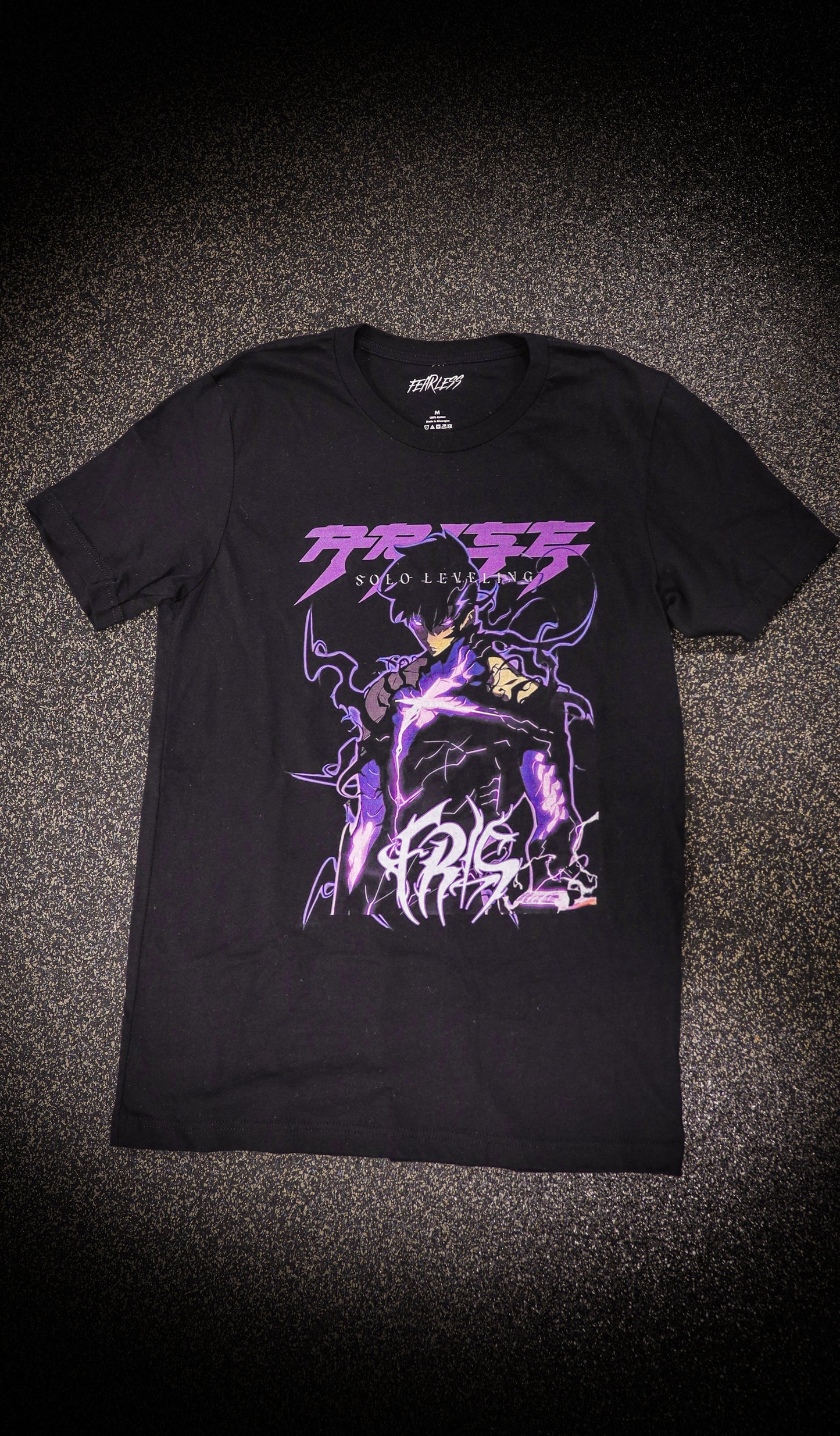 FRLS Solo Leveling Jinwoo Anime Athletic Fit Tee