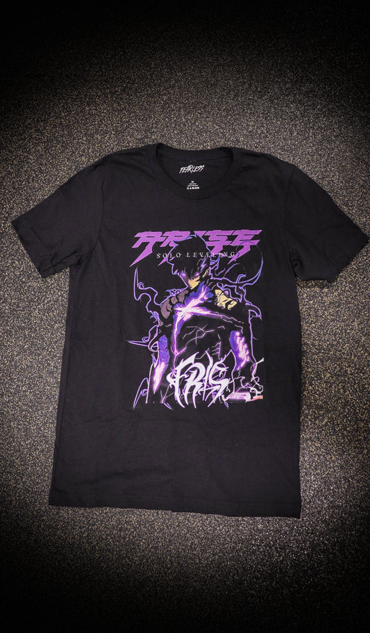 FRLS Solo Leveling Jinwoo Anime Athletic Fit Tee