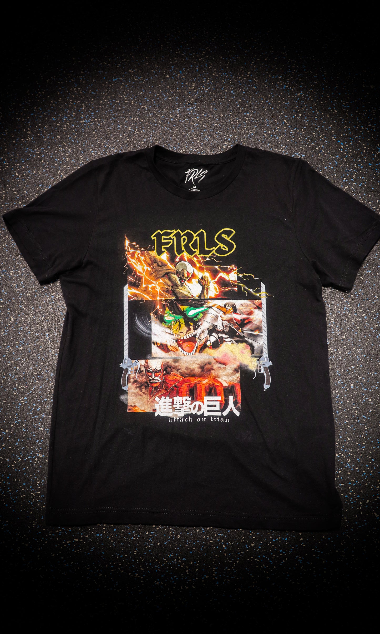 FRLS x Attack on Titan Anime Athletic Fit Tee