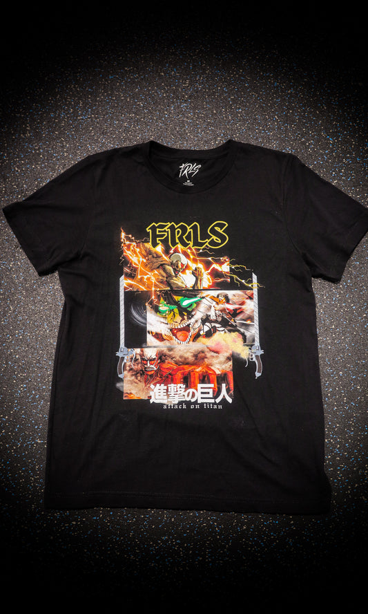 FRLS x Attack on Titan Anime Athletic Fit Tee