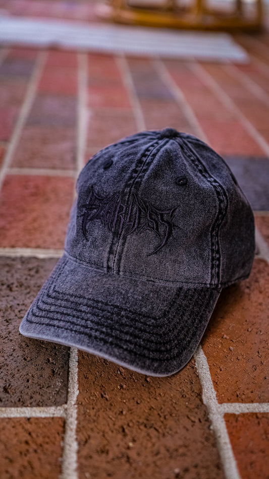 Fearless Heavy Metal Hat Black on Black