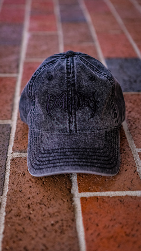 Fearless Heavy Metal Hat Black on Black