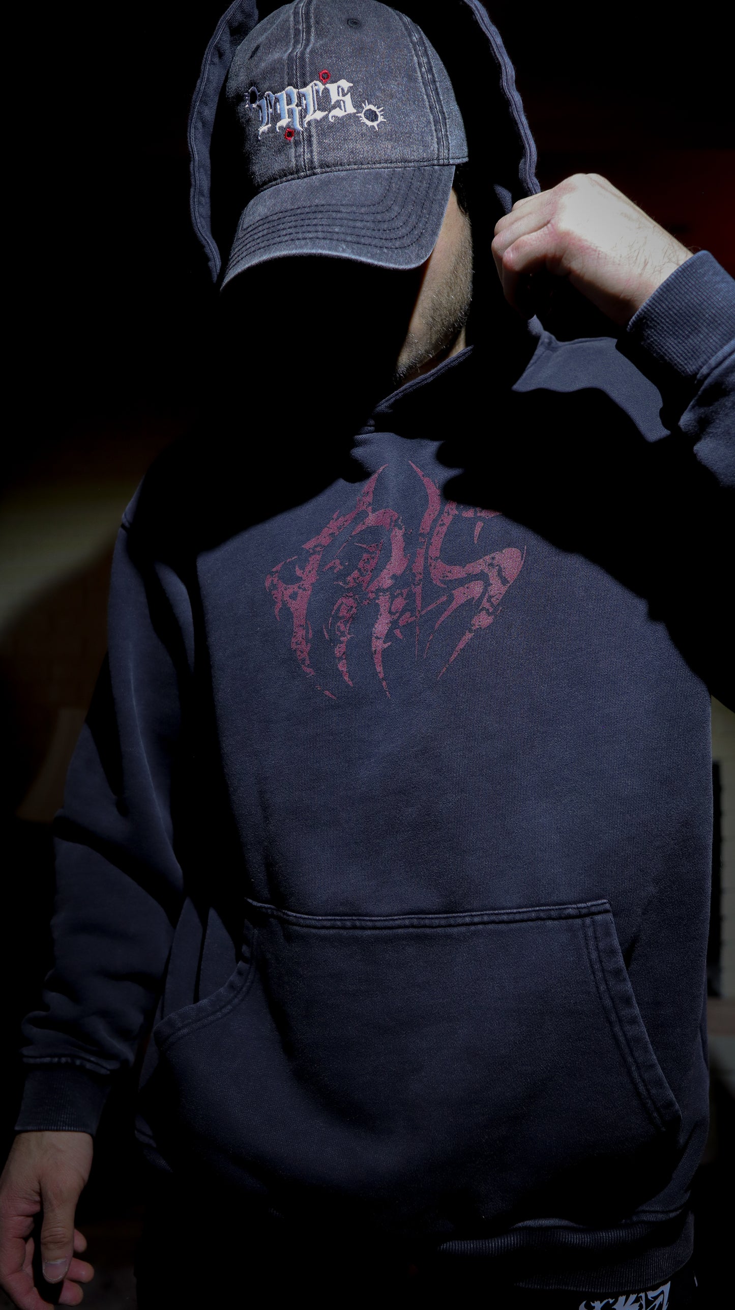 SNOW WASH OVERSIZED FRLS ALL OR NOTHING HOODIE