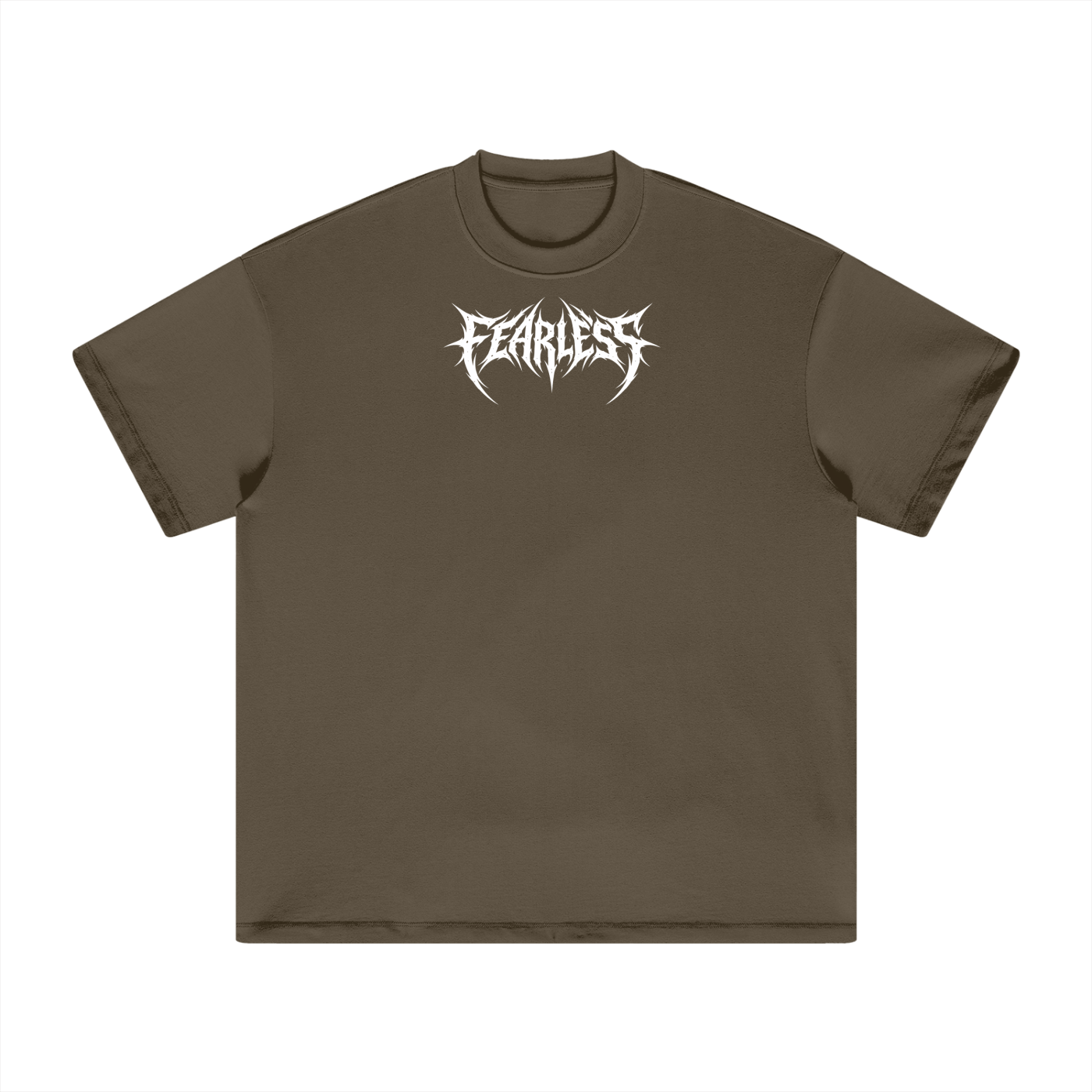 Fearless Essentials logo oversized tee