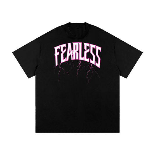 FEARLESS ESSENTIAL OVERSIZED TEE PINK VERSION