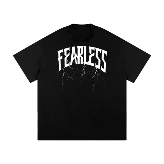 FEARLESS ESSENTIAL OVERSIZED TEE WHITE VERSION
