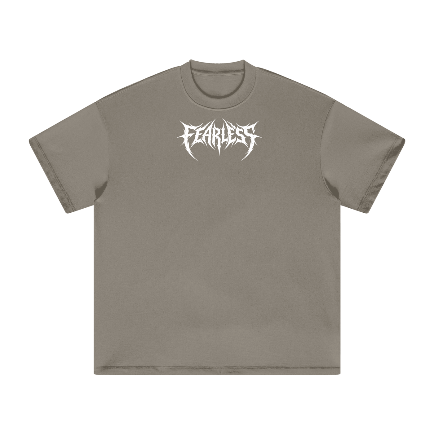 Fearless Essentials logo oversized tee