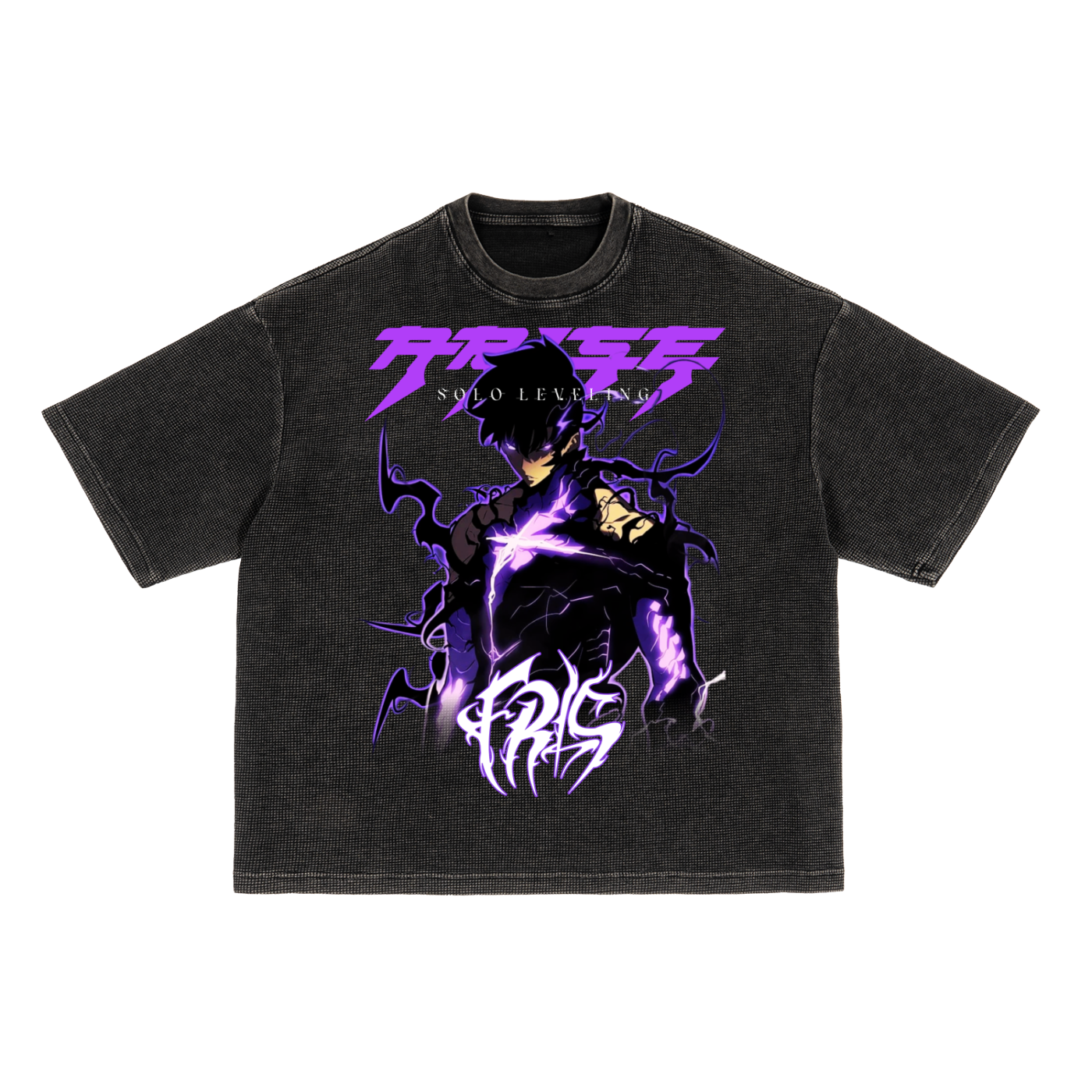 FRLS x Solo Leveling Anime Boxy Waffle Tee – FRLS Brand